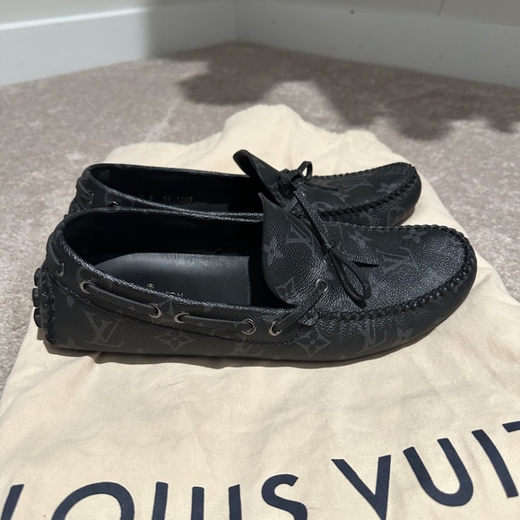 Louis Vuitton Men's Monogram Moccasins - Picture 2 of 5
